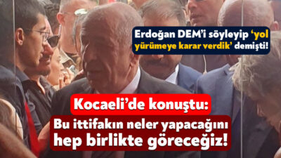 Zafer Partisi Genel Başkanı Prof. Dr. Ümit Özdağ, partisinin il