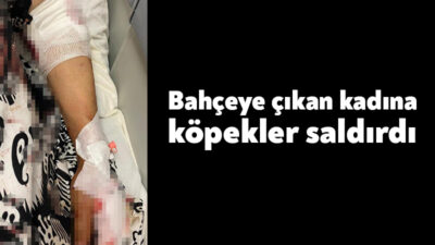 Kocaeli'nin Kartepe ilçesinde su kesintisi nedeniyle abdest almak için bahçeye