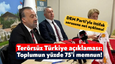 Ak Parti Kocaeli İl Başkanı Dr. Şahin Talus, bugün basın