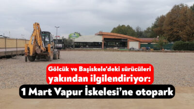 Başiskele Kavşağı Koridor Projesi kapsamında artacak trafik yoğunluğunu deniz ulaşımıyla
