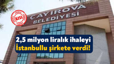 Çayırova Belediyesi, Çayırova Kapalı Spor Salonu’na mal alımı için 31
