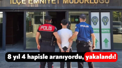 Kocaeli’de emniyet ekipleri, hakkında uyuşturucu suçundan 8 yıl 4 ay