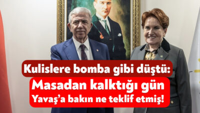 2023 yılındaki Cumhurbaşkanlığı seçimlerinin öncesinde dönemin İYİ Parti Genel Başkanı