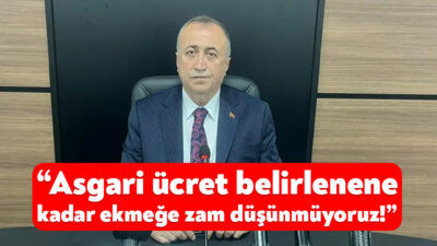 Türkiye Fırıncılar Odası Başkanı Halil İbrahim Balcı, Kocaeli’de ekmek ve