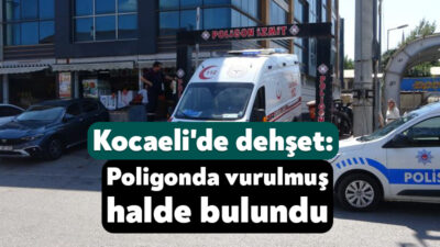 Kocaeli'nin Başiskele ilçesinde gittiği atış poligonunda başından vurulmuş halde