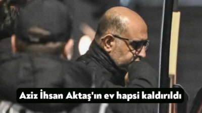 Aziz İhsan Aktaş suç örgütü lideri olduğu iddiasıyla gözaltına alıp