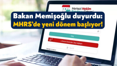 Merkezi Hekim Randevu Sistemi (MHRS) hakkında konuşan Sağlık Bakanı Kemal
