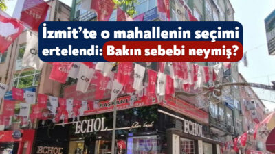 CHP İzmit’te mahalle kurultayları seçimi devam ediyor. CHP İzmit’te birçok