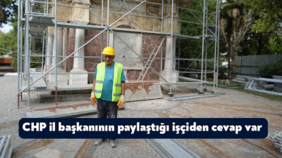 CHP Kocaeli İl Başkanı Bülent Sarı'nın, "Emekliler kulübü önünde 70
