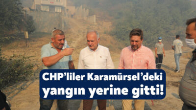 Kocaeli’de orman yangını çıktı. Karamürsel’in Suludere bölgesinde çıkan yangının ardından