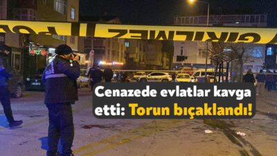 Kocaeli'nin Körfez ilçesinde anneye bakmadıkları gerekçesiyle çıkan cenaze kavgasında torun