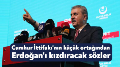 Kocaeli'de partisinin olağan kongresine katılan Büyük Birlik Partisi (BBP) Genel