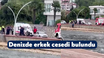 Kocaeli'nin Karamürsel ilçesinde denizde erkek cesedi bulundu, olayla ilgili inceleme