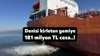 Kocaeli Büyükşehir Belediyesi, İzmit Körfezi’ni kirleten gemi ve kıyı tesislerine