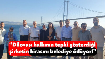 DEM Parti Kocaeli Milletvekili Ömer Faruk Gergerlioğlu, Dilovası Diliskelesi sahilinde