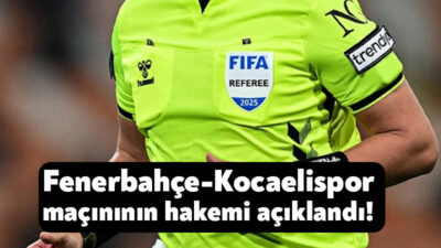 Trendyol Süper Lig’de 3.haftanın heyecanı yarın başlıyor. Kocaelispor’un Fenerbahçe deplasmanında
