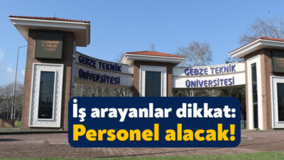 Gebze Teknik Üniversitesi, bünyesinde istihdam edilmek üzere 9 akademisyeni bünyesine