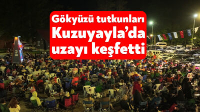 Kocaeli Büyükşehir Belediyesi’ne bağlı Kocaeli Bilim Merkezi tarafından düzenlenen Gökyüzü