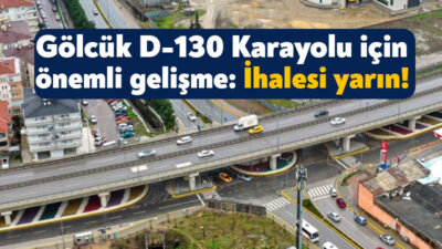 Kocaeli Büyükşehir Belediyesi, Gölcük’ün Ulaşlı Mahallesi’ne altgeçit yapmaya hazırlanıyor. 150