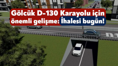 Kocaeli Büyükşehir Belediyesi, Gölcük’ün Ulaşlı Mahallesi’ne altgeçit yapmaya hazırlanıyor. 150