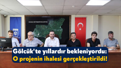 Kocaeli Büyükşehir Belediyesi, Gölcük Ulaşlı Mahallesi D-130 Karayolu’na inşa edeceği