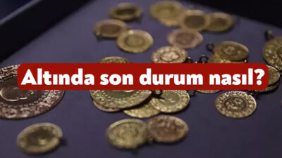 Altın fiyatları düşüşte. Gram altın 4.365 TL’ye, ons altın ise