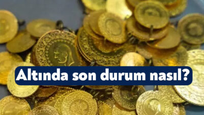 Küresel piyasalardaki hareketlilik altın fiyatlarını etkilemeye devam ediyor. 22 Ağustos