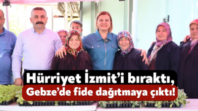 Kocaeli’nin en büyük ilçelerinin başında gelen İzmit’in belediye başkanı Fatma
