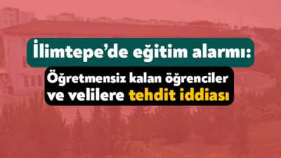 Körfez’in İlimtepe Mahallesi’nde TOKİ’nin konut sayısını artırması eğitim sistemini kilitledi.
