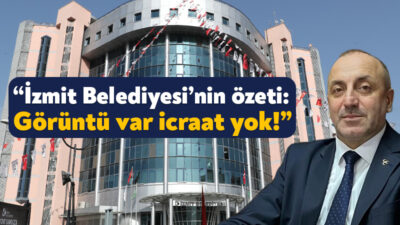 MHP İzmit İlçe Başkanı İlker Kazan, Eski Tren Yolu duvarlarındaki