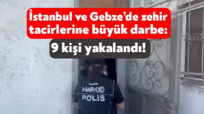 İçişleri Bakanı Ali Yerlikaya, İstanbul ve Kocaeli’de emniyet ekipleri tarafından