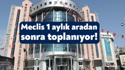 Son meclis toplantısını temmuz ayında gerçekleştiren İzmit Belediyesi’nde meclis üyeleri