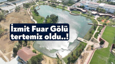 İzmit Millet Bahçesi'ne dönüştürülen eski fuar alanının simgesi olan kalp