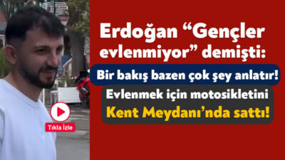Hükümetin ekonomideki adımları gençlerin evliliklerini de etkiliyor. Kocaeli’deki bir genç