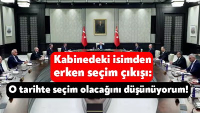 Ulaştırma ve Altyapı Bakanı Abdulkadir Uraloğlu erken seçim için tarih