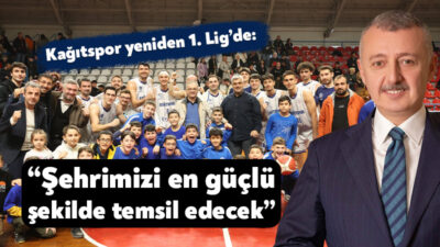 Kağıtspor, bir yıl aradan sonra Türkiye Basketbol 1. Ligi’ne geri