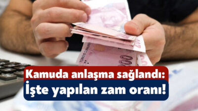 Kamuda bir süredir devam eden görüşmeler bugün sonuçlandı. Hak İş
