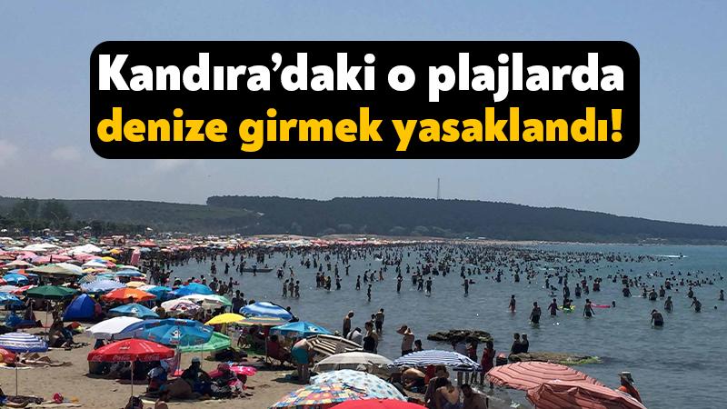 Kandıra’da tüm plajlarda denize giriş yasaklandı Kandıra’da olumsuz hava ve deniz şartları nedeniyle tüm plajlarda denize