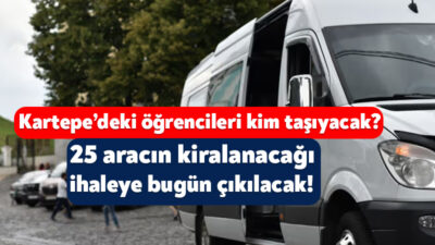 4 Ağustos’ta ilköğretim öğrencilerinin taşıma sorununu gidermek amacıyla ihaleye çıkan
