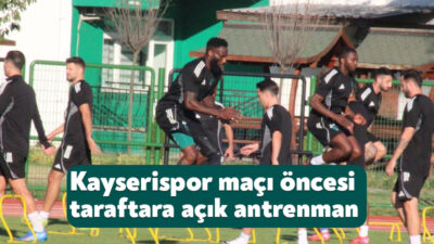 Trendyol Süper Lig’de Kocaelispor, hafta sonu konuk edeceği Kayserispor hazırlıklarını