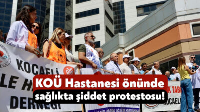 Kocaeli Üniversitesi Tıp Fakültesi Hastanesi’nde iki sağlık personelinin darp edilmesine