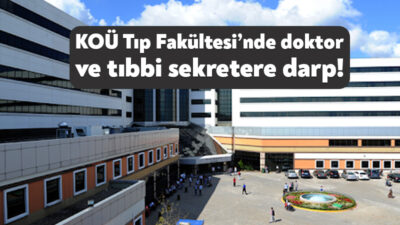 Kocaeli Üniversitesi Tıp Fakültesi Ortopedi Polikliniği’nde görev yapan bir doktor
