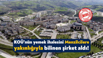 Kocaeli Üniversitesi öğrenci ve personelin yemek ihtiyacını karşılamak amacıyla 18