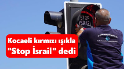 Kocaeli'de Filistin’de yaşanan insanlık dramına dikkat çekmek ve toplumsal