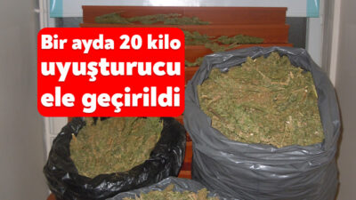 Kocaeli'de polis ve jandarma ekiplerinin temmuz ayı boyunca yaptığı operasyonlarda