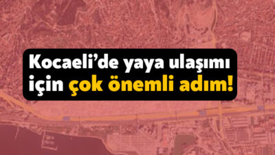 Kocaeli Büyükşehir Belediyesi, ulaşım noktasındaki çalışmalarına devam ediyor. Kentin farklı