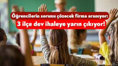 Kocaeli’deki taşımalı eğitime yönelik olarak ihale süreci ağustos ayının ilk