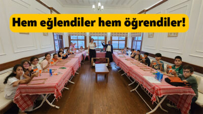 Kocaeli Yerel Kültür Müzesi, yaz tatilinde çocuklar ve gençlere yönelik