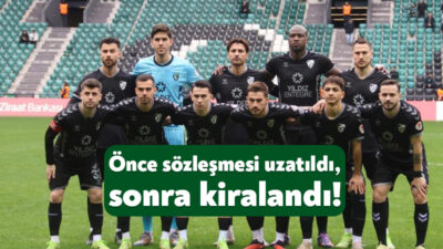 Trendyol Süper Lig ekiplerinden Kocaelispor alt yapıdan yetiştirdiği stoper Mikdat