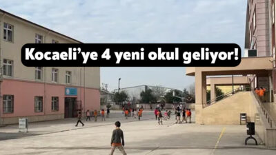 Kocaeli İl Milli Eğitim Müdürlüğü, kentin farklı noktalarına okul inşa